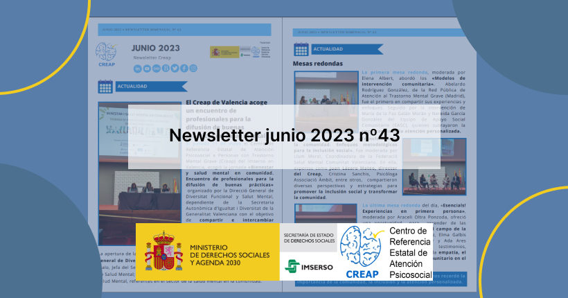 Newsletter del Creap nº43 junio 2023