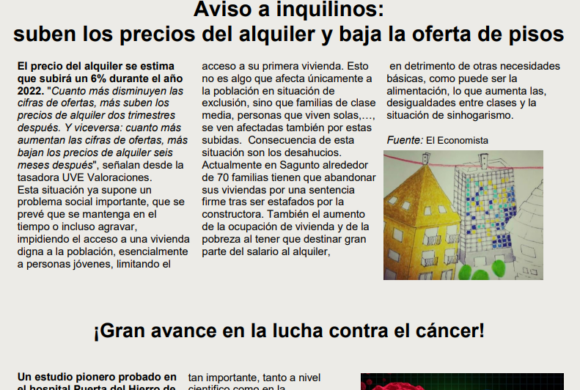 Taller de Actualidad del Creap: Portadas de junio 2022