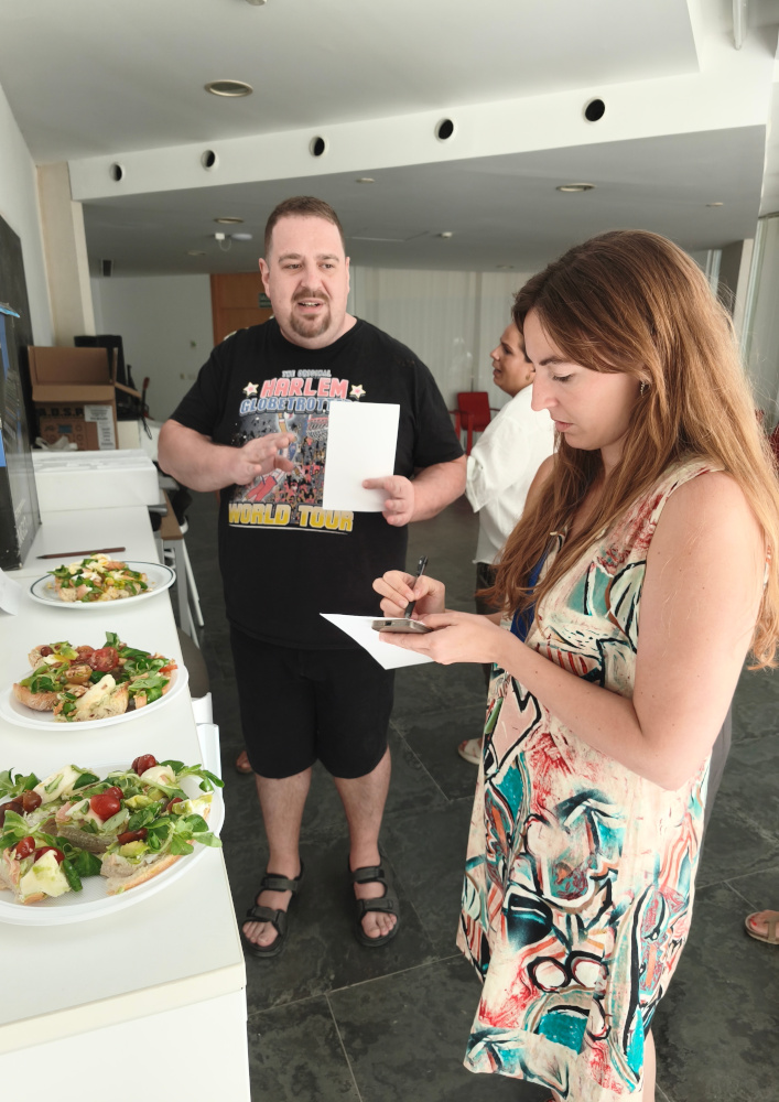 Jurado del concurso de tostas