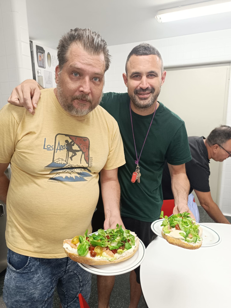 Equipo del concurso de tostas