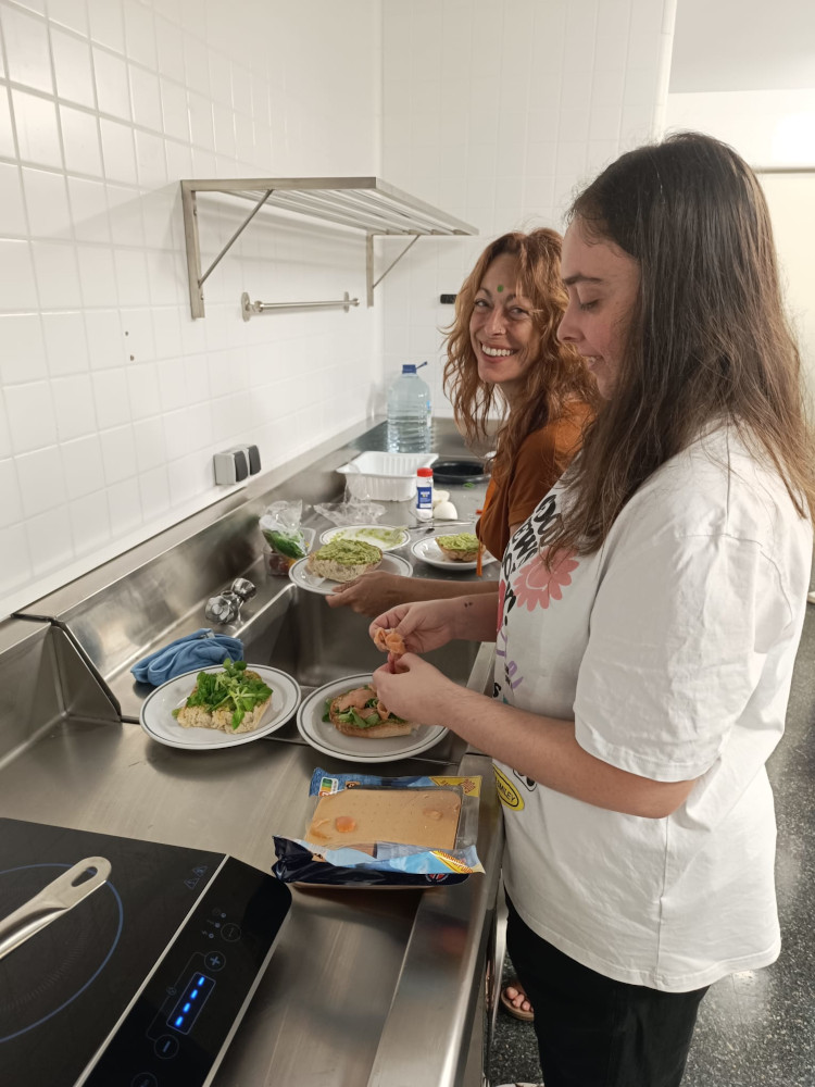 Equipo Good News del concurso de tostas