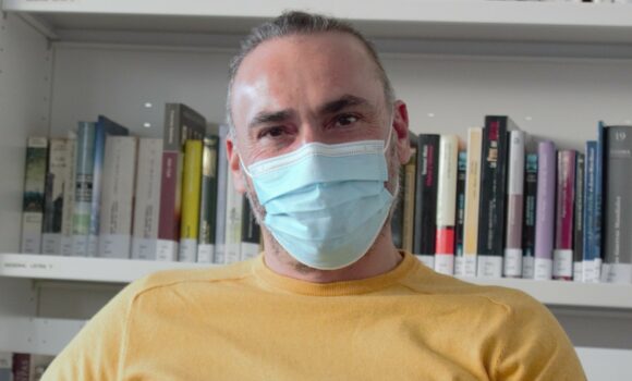 Óscar Pérez, referente del área de Psicología del Creap