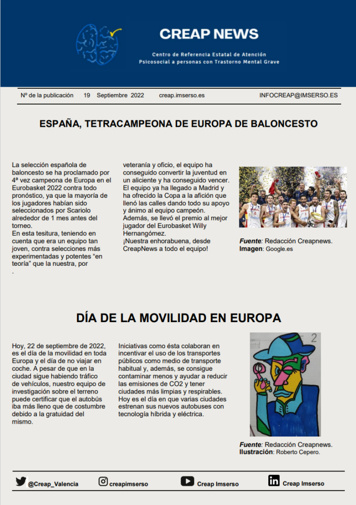 Portada 4 de Creap News