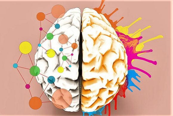 Imagen artística de un cerebro