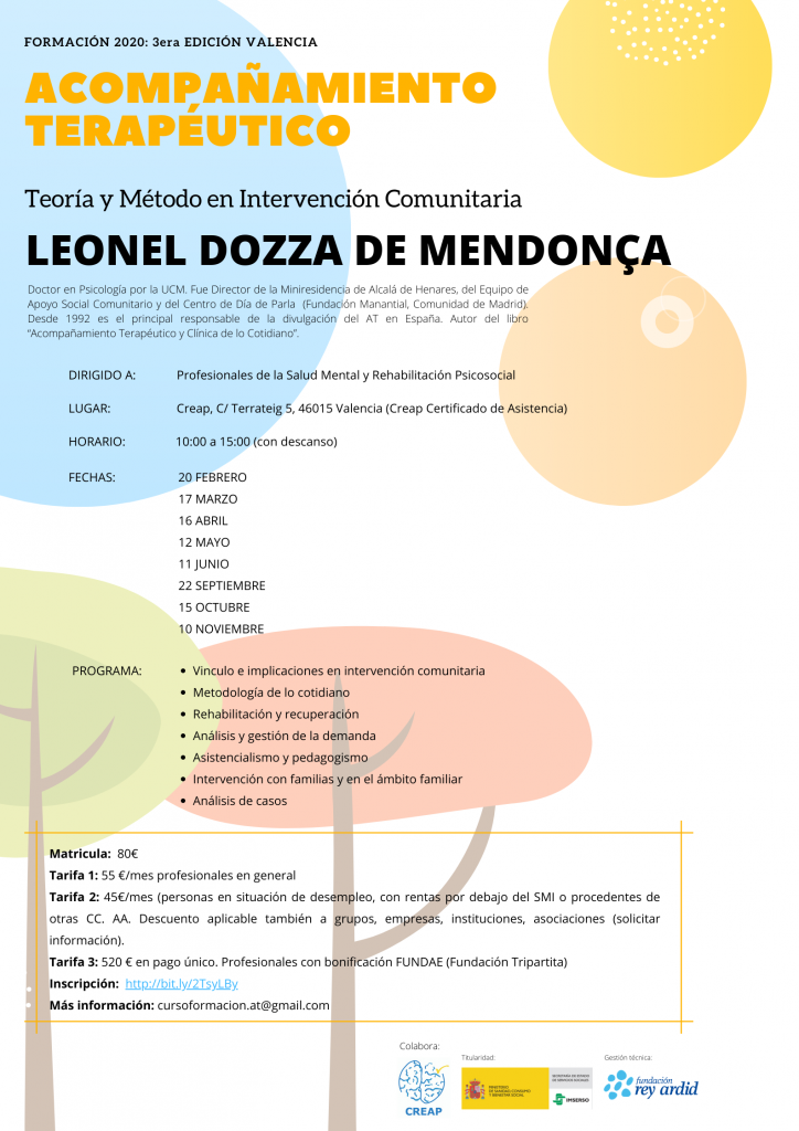 Cartel de la formación