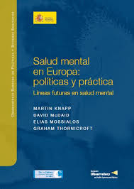 Salud Mental en Europa: Política y Práctica, líneas futuras en Salud Mental