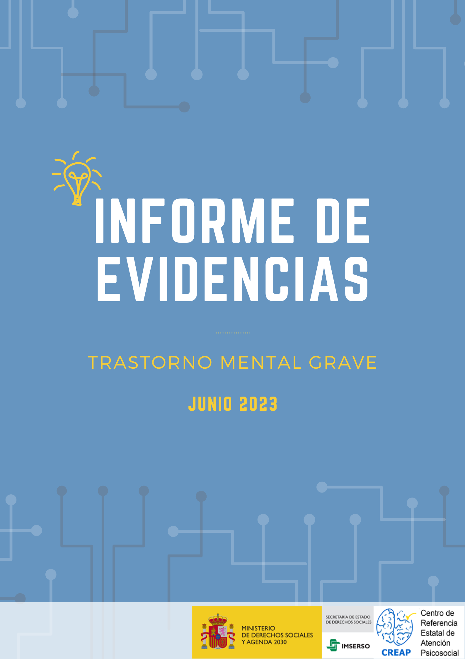 Portada Informe de Evidencias de junio de 2023
